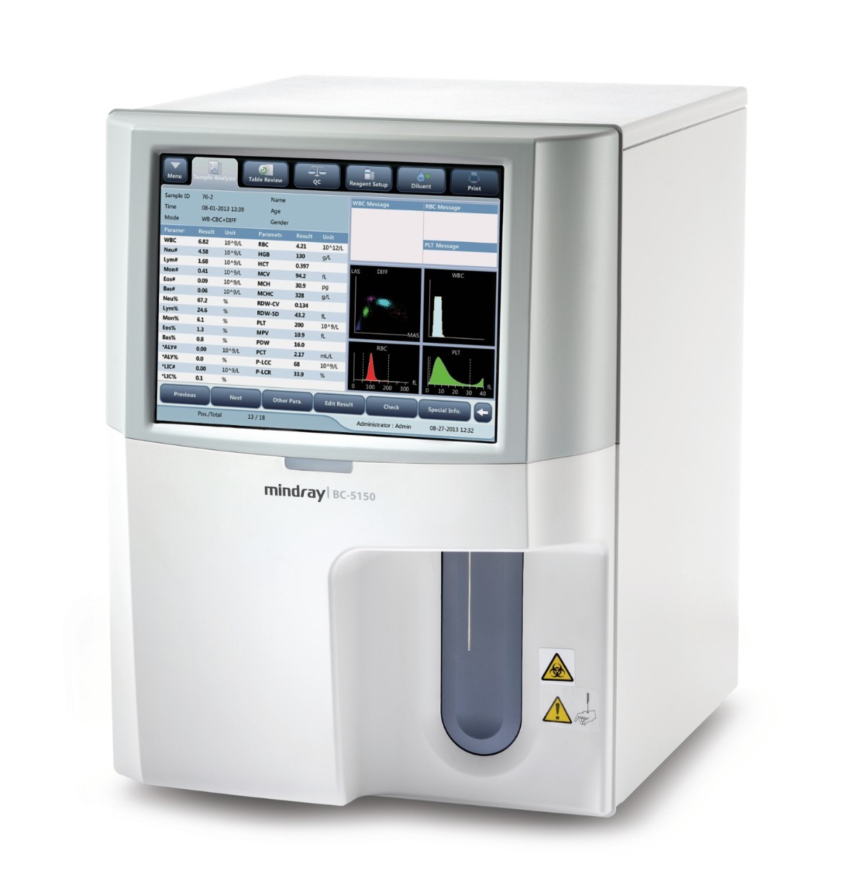Mindray BC-5150 Auto 5-Diff Hematology Analyzer