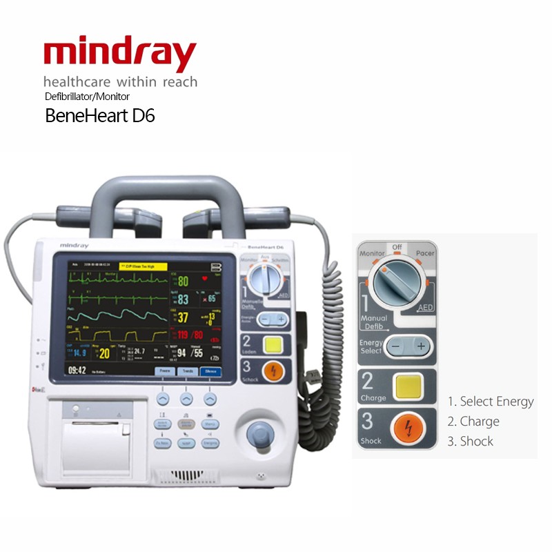 Mindray BeneHeart D6 Defibrillator/Monitor