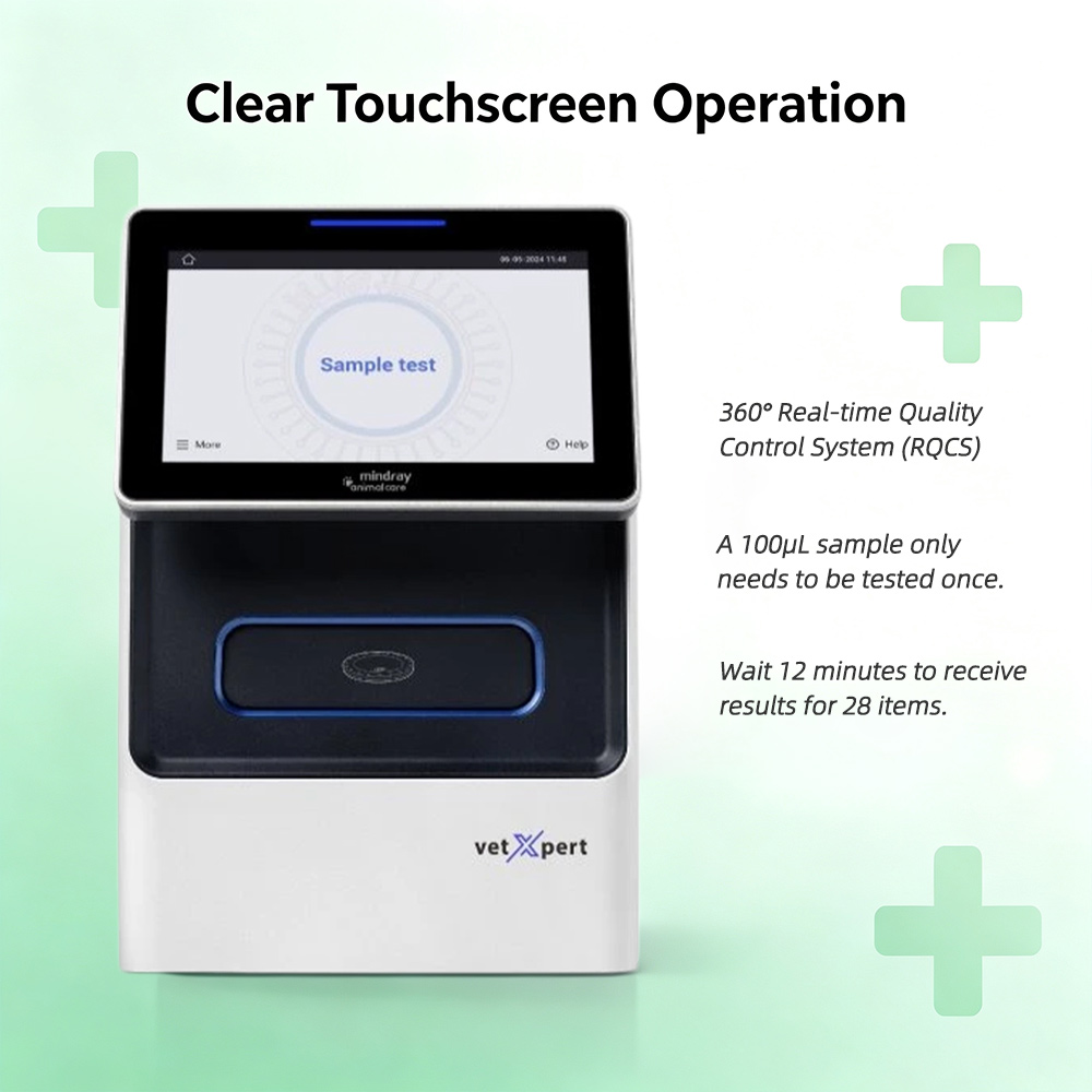 Mindray VetXpert C5 veterinary chemistry analyzer